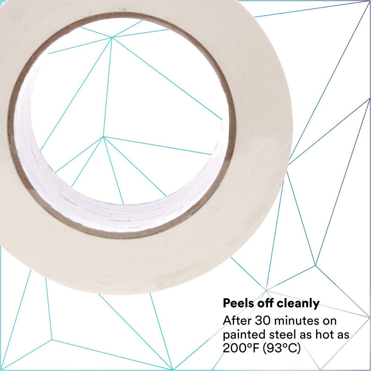 3M 3903 Vinyl Duct Tape, White, 2 in x 50 yd, 7.3 mil, Individually Wrapped (7100148262) - (24Pack) - 7