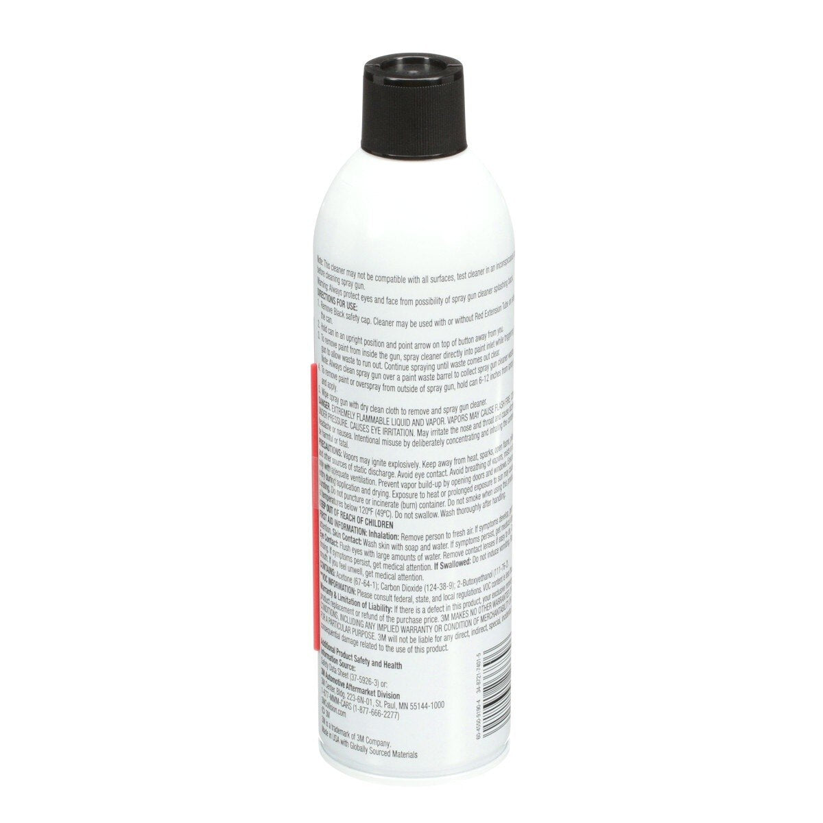 3M High Power Spray Gun Cleaner 15 oz Low VOC Aerosol for Spray Gun Equipment (26689) (7100148476) - (6Pack) - 3