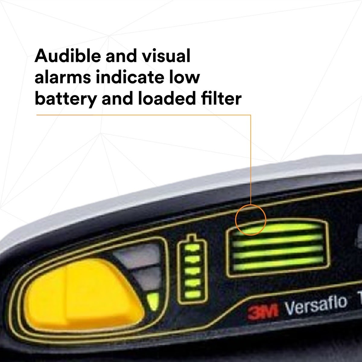 3M 1334271 Versaflo Powered Air Purifying Respirator Easy Clean Kit TR-800-ECK (7100150926) - 8