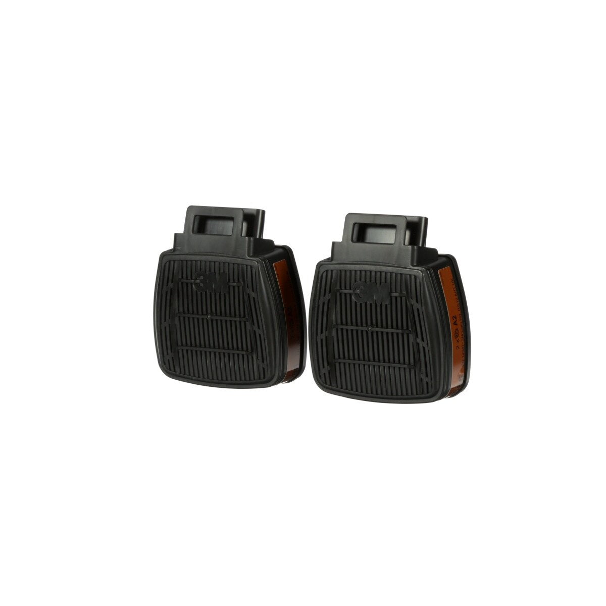 3M D8001 Organic Vapor Cartridge, NIOSH Approved, Dual Flow, Black, for HF 800 and FF 800 Series (7100153170) - (30 Pack) - 2