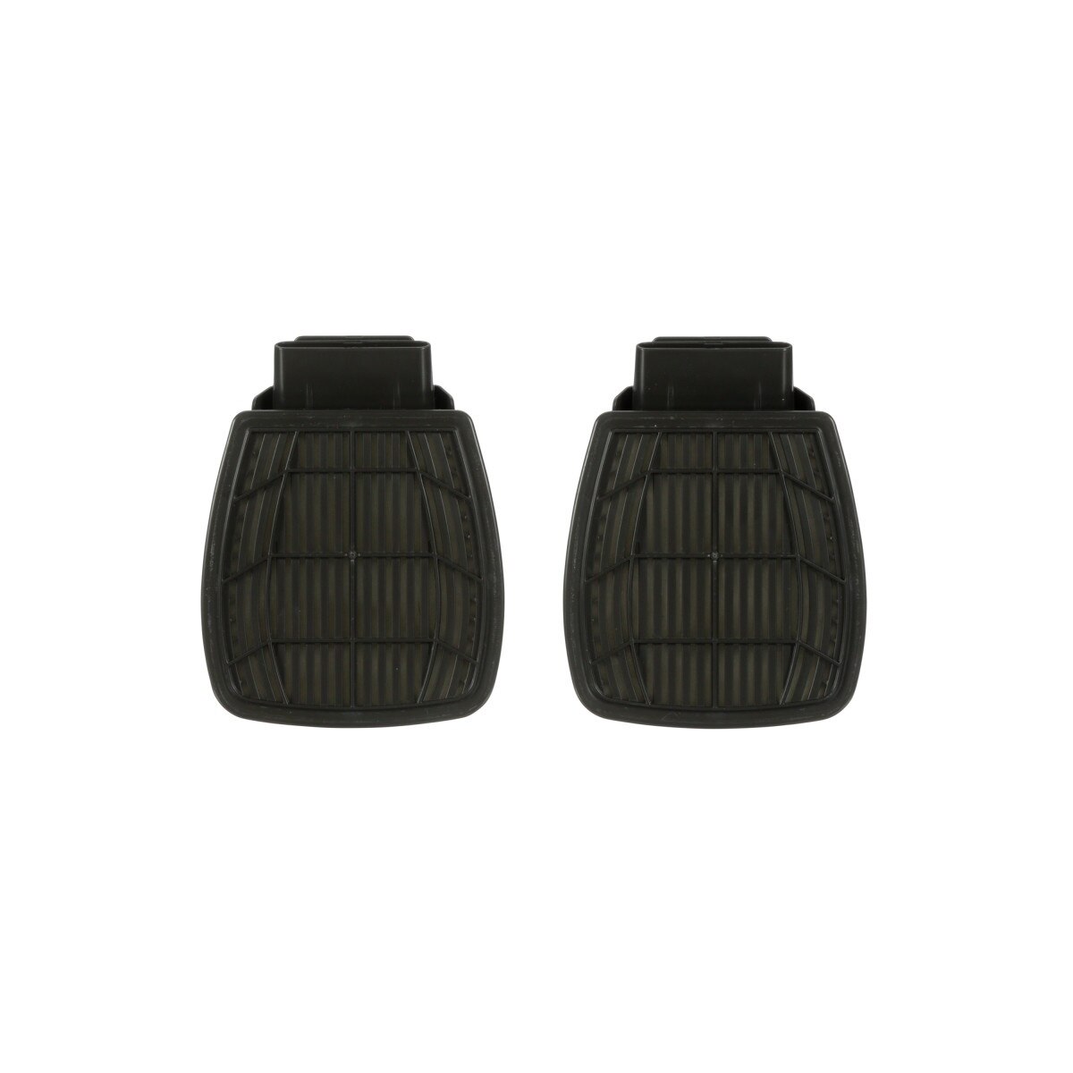 3M D80923 Organic Vapor/Acid Gas Cartridge/Filter, P100, Dual-Flow, NIOSH Approved (7100153233) (1 Pair) - (30 Pack) - 2