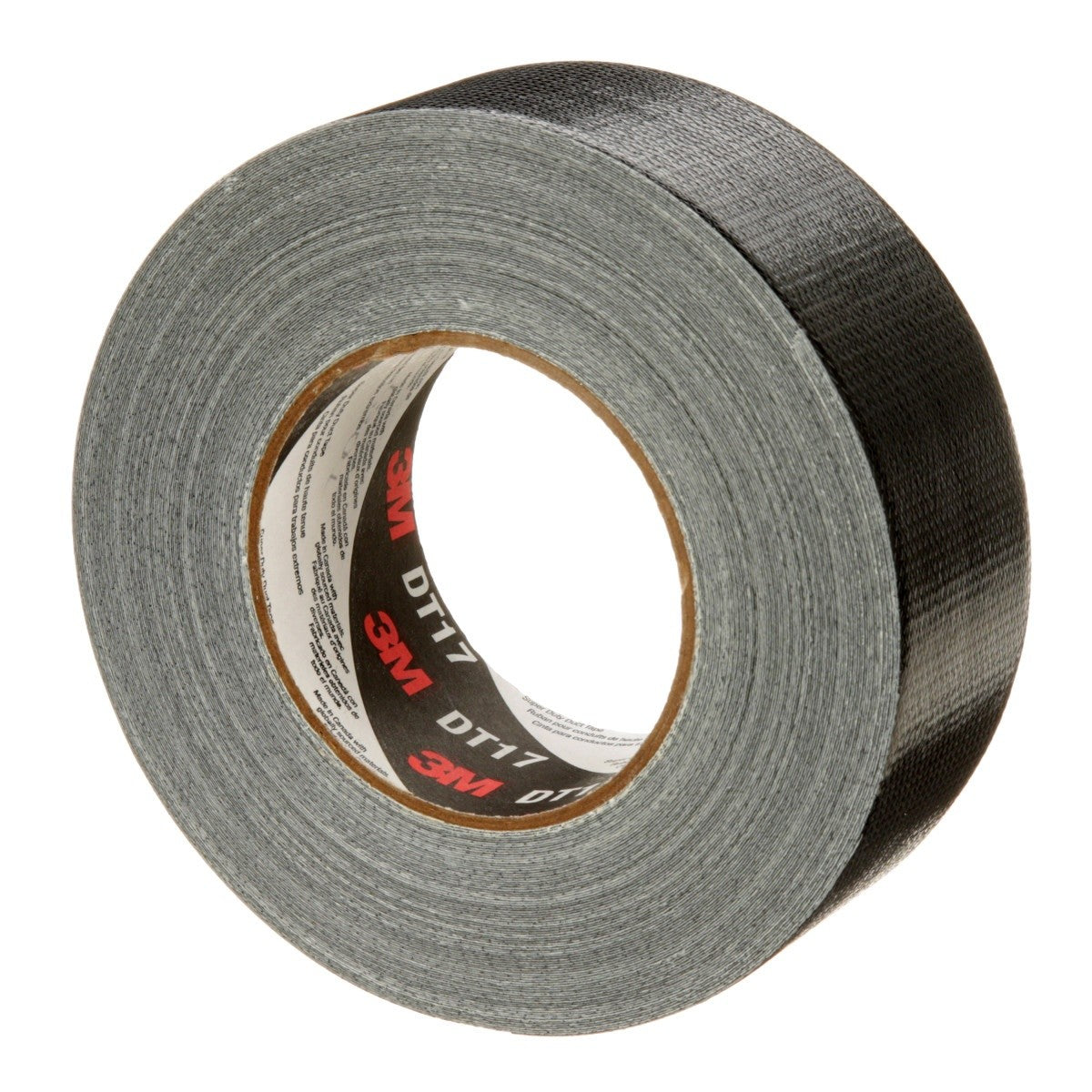 3M DT17 Super Duty Duct Tape, Black, 17 mil, 48 mm x 32 m (7100158390) (24 Pack) - 3