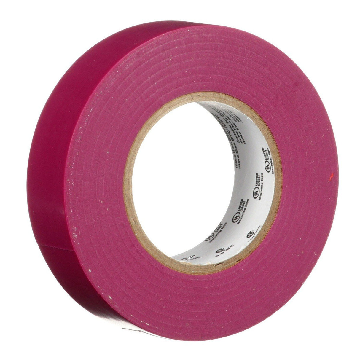 3M 165 Temflex Multi-Purpose Vinyl Electrical Tape, Purple, 3/4 in x 60 ft, 6 mil (165PR4A) (7100169434) (10 Roll Pack) - (10Pack) - 3