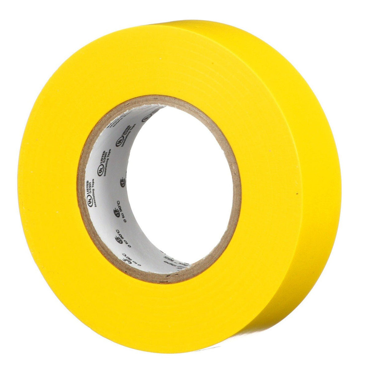 3M 165 165YL4A Temflex General Use Vinyl Electrical Tape, Yellow, 3/4 in x 60 ft, 6 mil (7100169490) - (10 Pack)