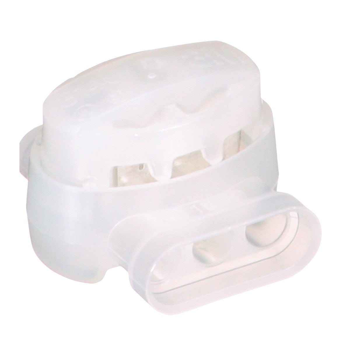 3M 314U-POUCH Electrical IDC Insulation Displacement Connector, Pigtail, Self Stripping, White, 22-14 AWG (7100175087) (500 Pack)