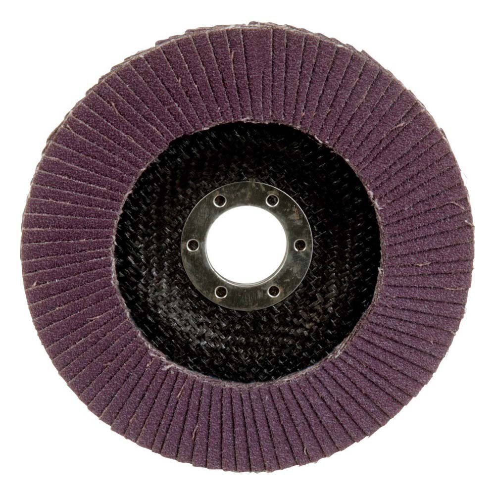 3M 769F Flap Disc , 80+, T27, 5 in x 7/8 in (7100178124) (10 Pack) - 4
