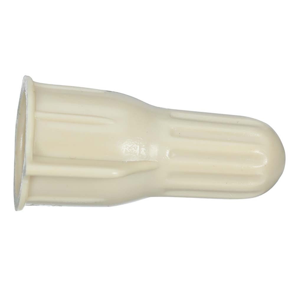 3M SG-T BAG Secure Grip Wire Connector, Steel Spring Connectors, 22-8 AWG, Straight Wing Design, Tan SG-T (7100180520) (5000 Pack) - 6