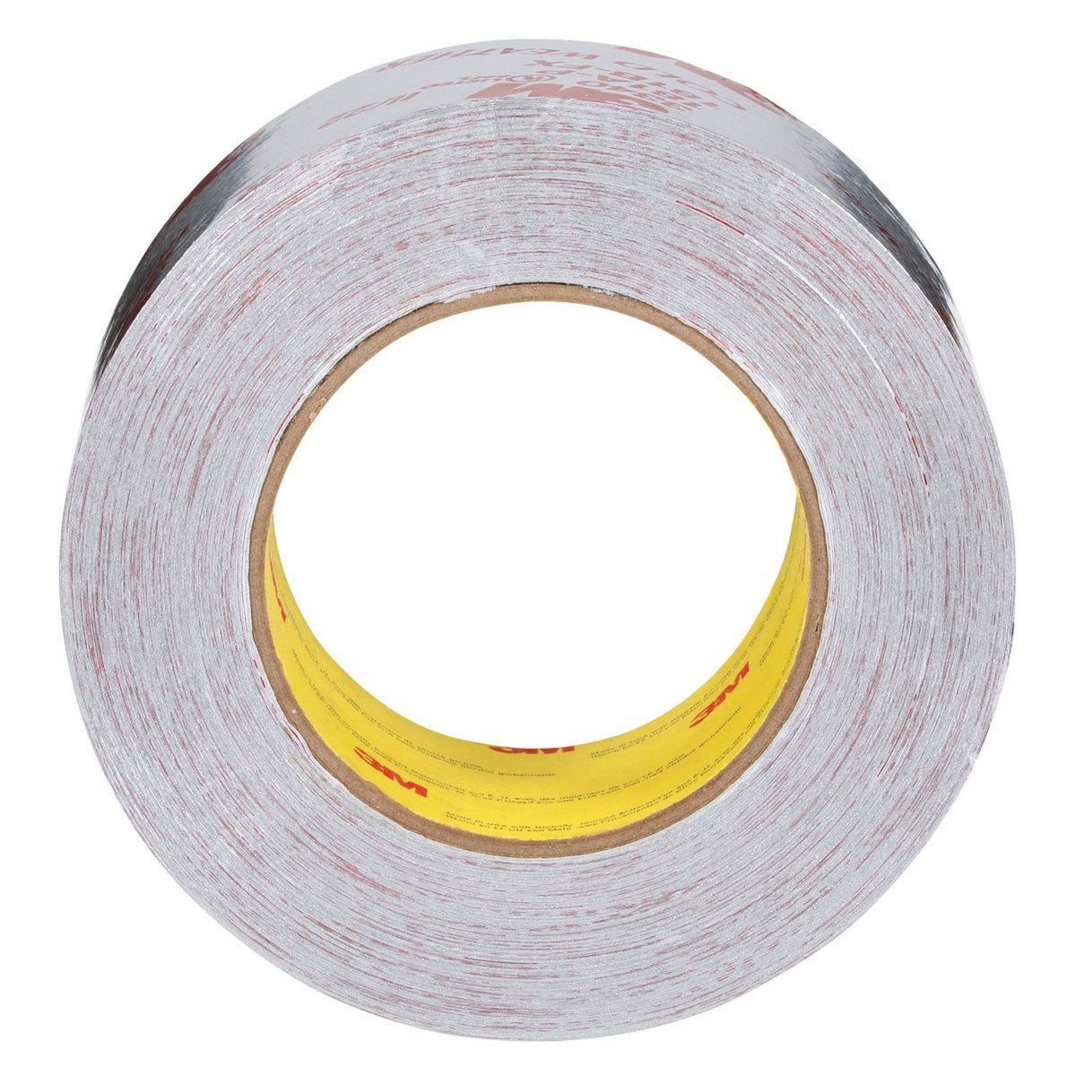 3M 3340 Aluminum Foil Tape, Silver, 2-1/2 in x 50 yd, 4.0 mil, HVAC Sealing and Patching Ducts, Fiberglass Duct Board, Insulation, Metal Repair (7100189974) (20 Pack) - 5