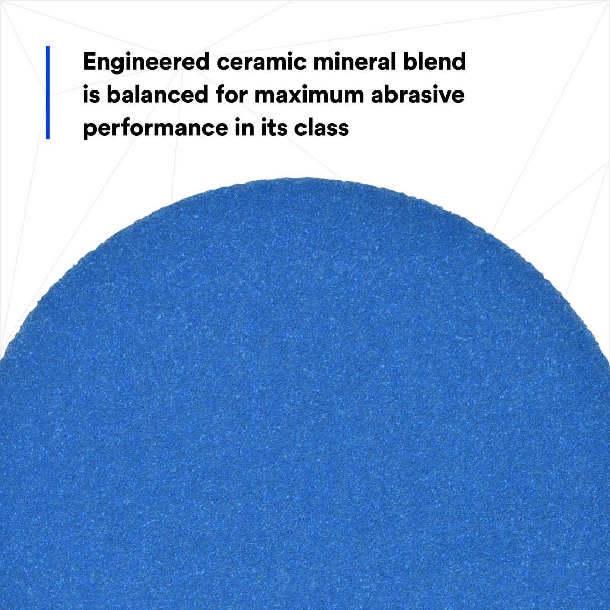 3M 321U 36268 Stikit Blue Abrasive Disc Roll + No Hole, 5 in, 180+ Grade, Blue, PSA, 100 Discs Pack (7100199703) (500 Pack) - 9