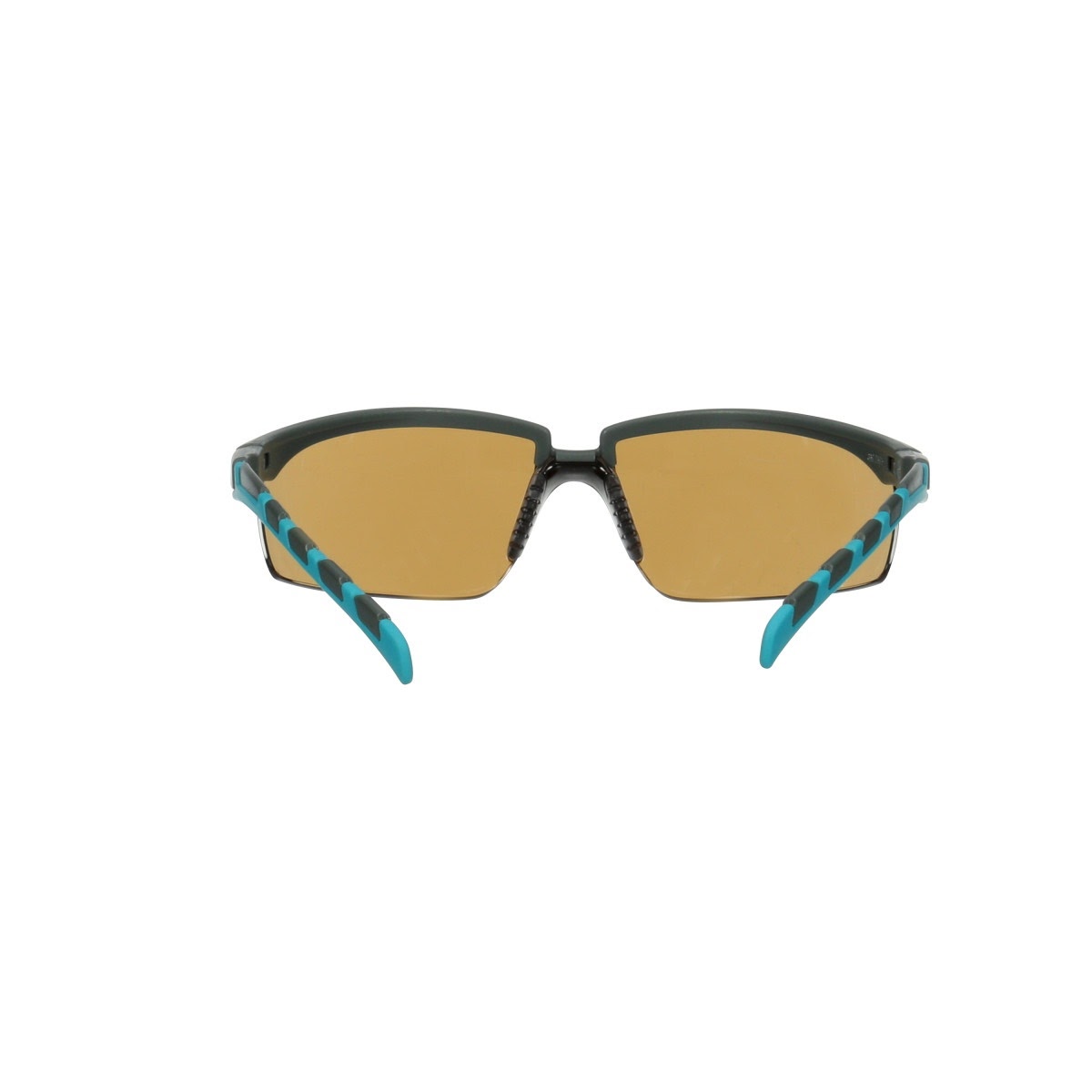 3M S2005SGAF-BGR Solus 2000 Series, Gray/Blue-Green Temples, Scotchgard Anti-Fog Coating, Brown AF-AS lens (7100203166) (20 Pack) - 4
