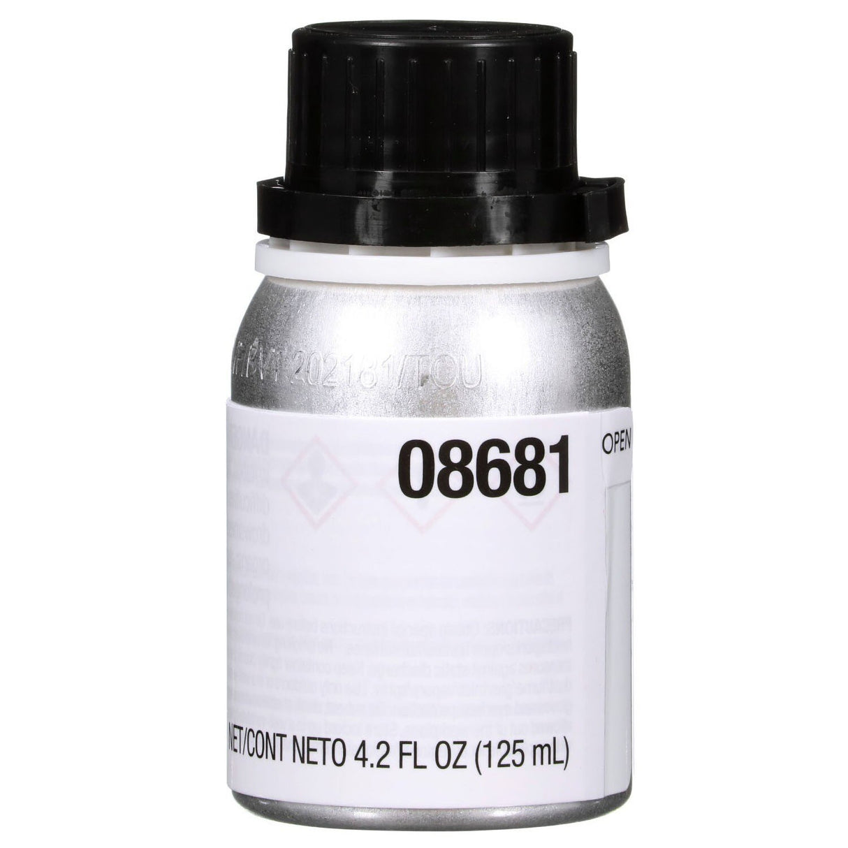 3M Single Step Primer, One-Part Urethane, UV Resistant, Black, 125 mL 4.2 fl oz (08681) (7100215960) - (6Pack) - 4