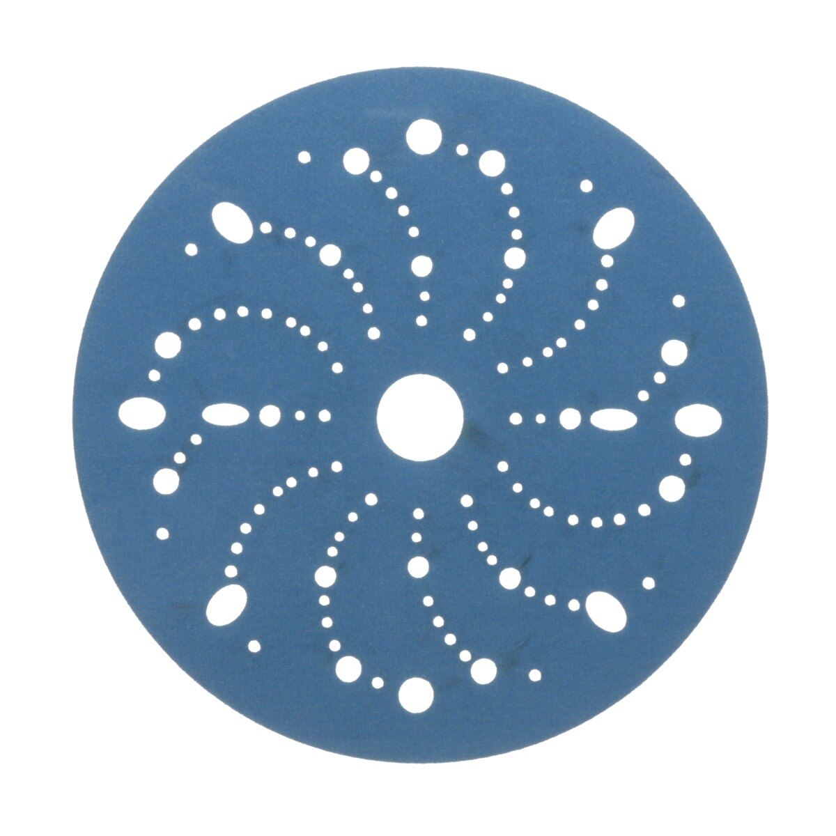 3M 321U 36180 Hookit Blue Abrasive Disc, Multi-Hole, 6 in, 320 Grit, Featheredging, Primer Sanding, Paint Preparation (7100216057) (200 Pack)