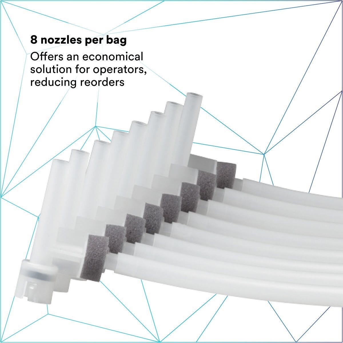 3M 08966 No Cleanup Replacement Nozzles High Performance Disposable Plastic Nozzle (7100217990) (32 Pack) - 8