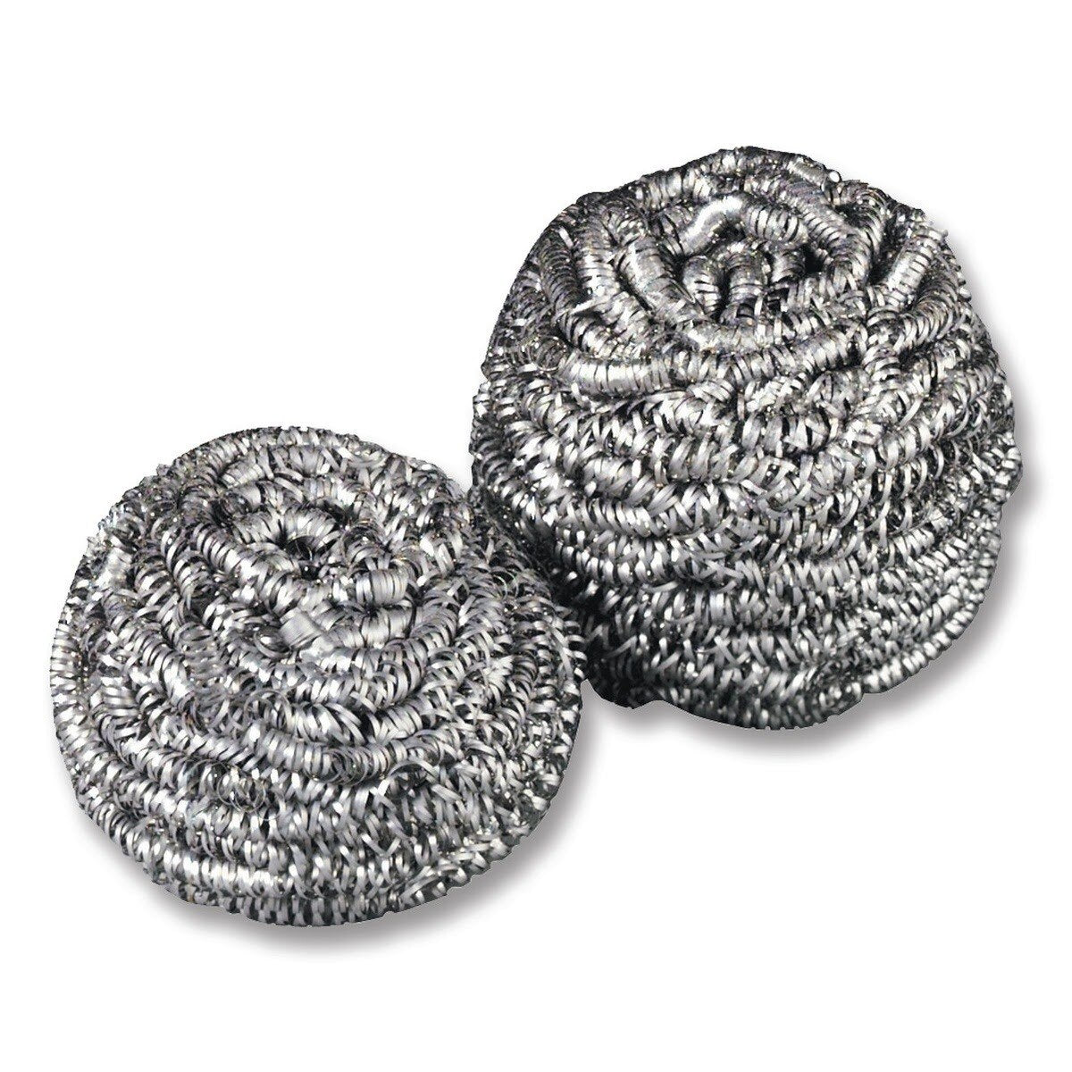 3M 83 Scotch-Brite Stainless Steel Scrubber, 1.20 oz (7100222525) (72 Pack) - 3