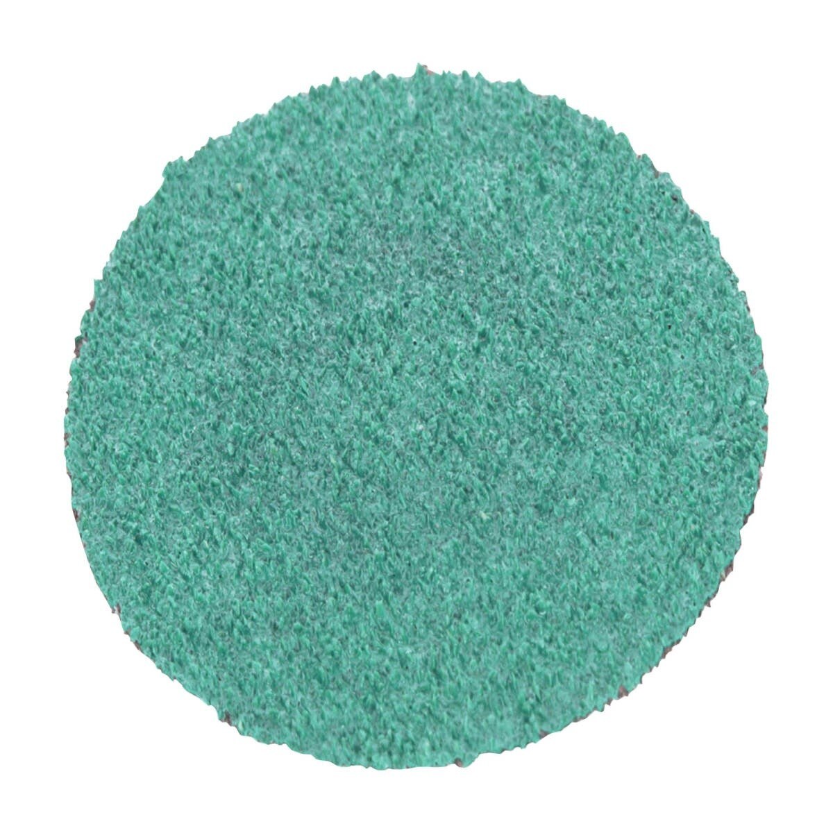 3M 36535 Green Corps Roloc Disc, 60 Grit, Green, 3 in, Cloth Backing, Coating Removal, Grinding (7100225148) (250 Pack)