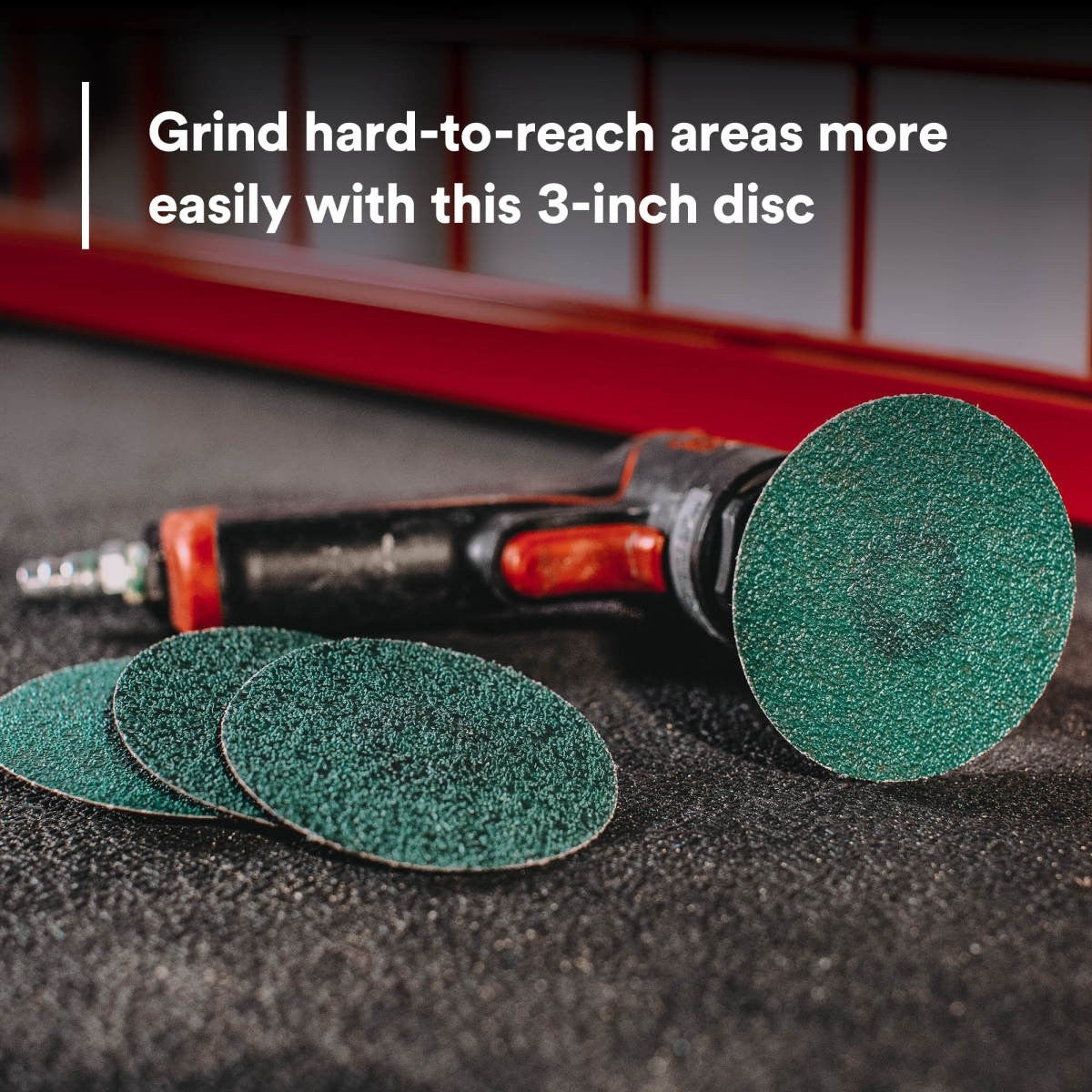3M 36536 Green Corps Roloc Abrasive Disc, 80 Grit, Green, 3 in (7100226746) (250 Pack) - 5