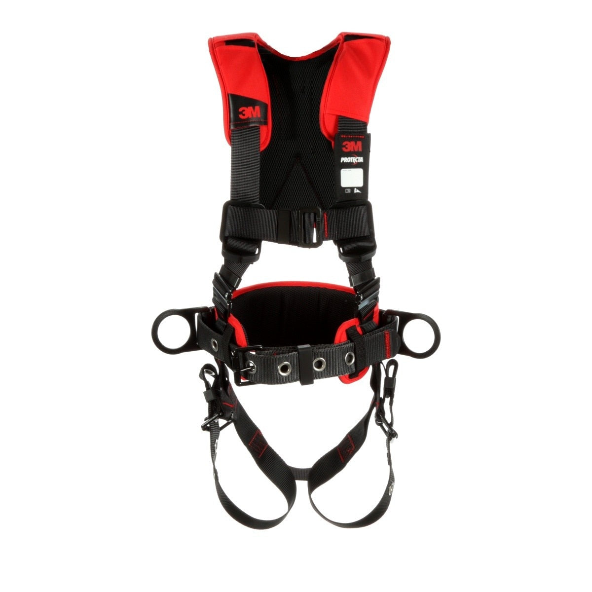 3M 1161208 PROTECTA P200 Comfort Construction Positioning Safety Harness, Black, 2X-Large (7100232015)