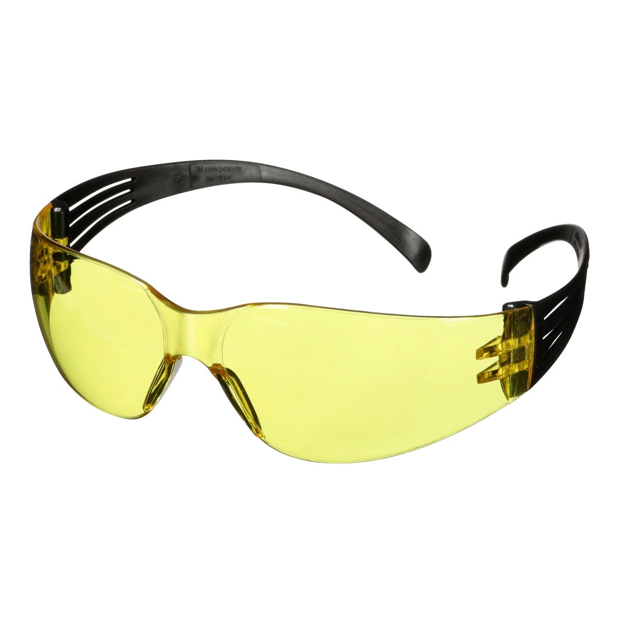 3M SF103AF-BLK SecureFit 100 Series, Black Temples, Amber Anti-Fog/Anti-Scratch Lens (7100238183) - (20Pack) - 9