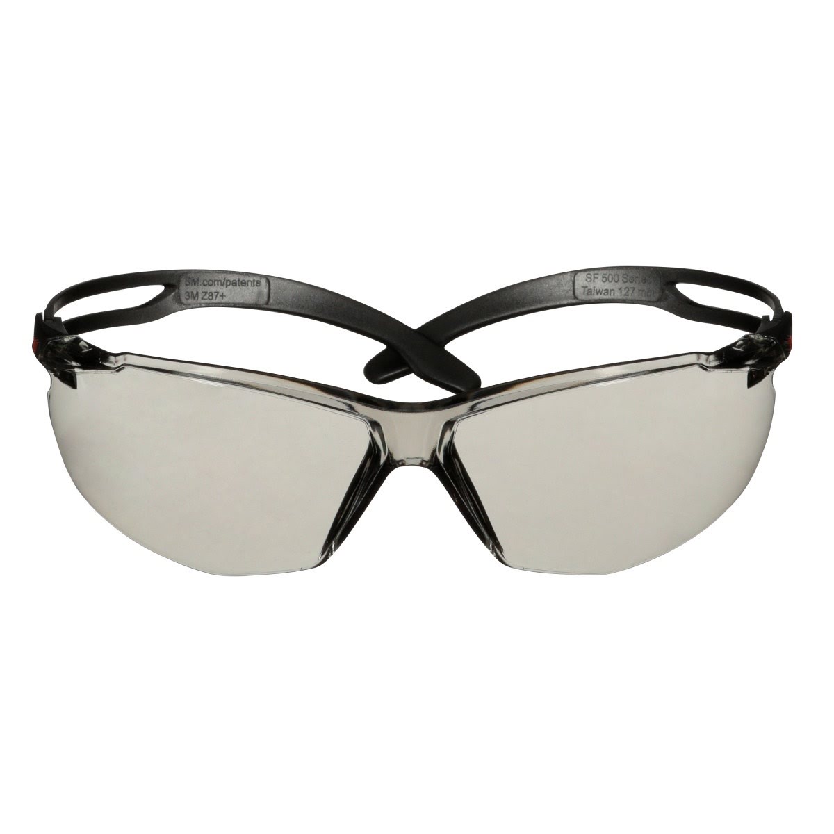 3M SF507SGAF-BLK SecureFit 500 Safety Glasses Anti Fog Coating IO Gray Lens Black Frame ANSI Z87 (7100239091) - (20 Pack) - 4