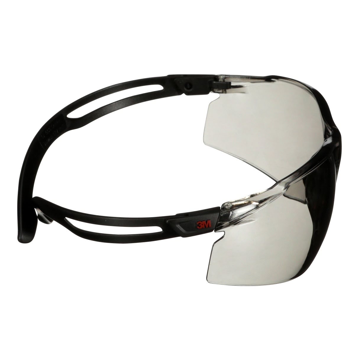 3M SF507SGAF-BLK SecureFit 500 Safety Glasses Anti Fog Coating IO Gray Lens Black Frame ANSI Z87 (7100239091) - (20 Pack) - 7