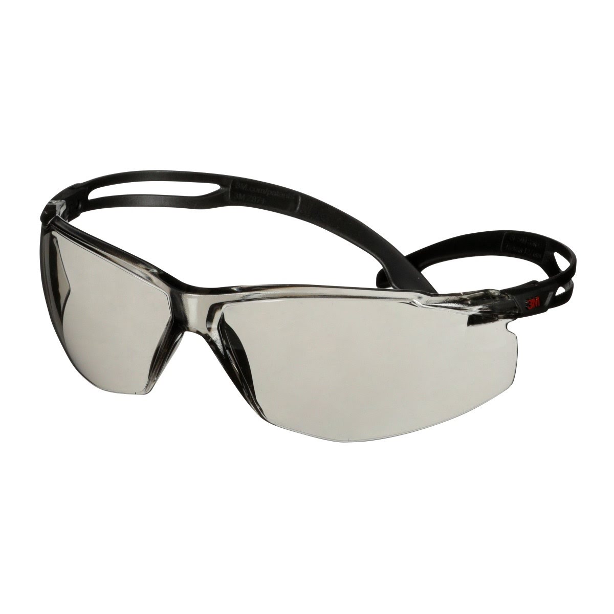 3M SF507SGAF-BLK SecureFit 500 Safety Glasses Anti Fog Coating IO Gray Lens Black Frame ANSI Z87 (7100239091) - (20 Pack) - 9