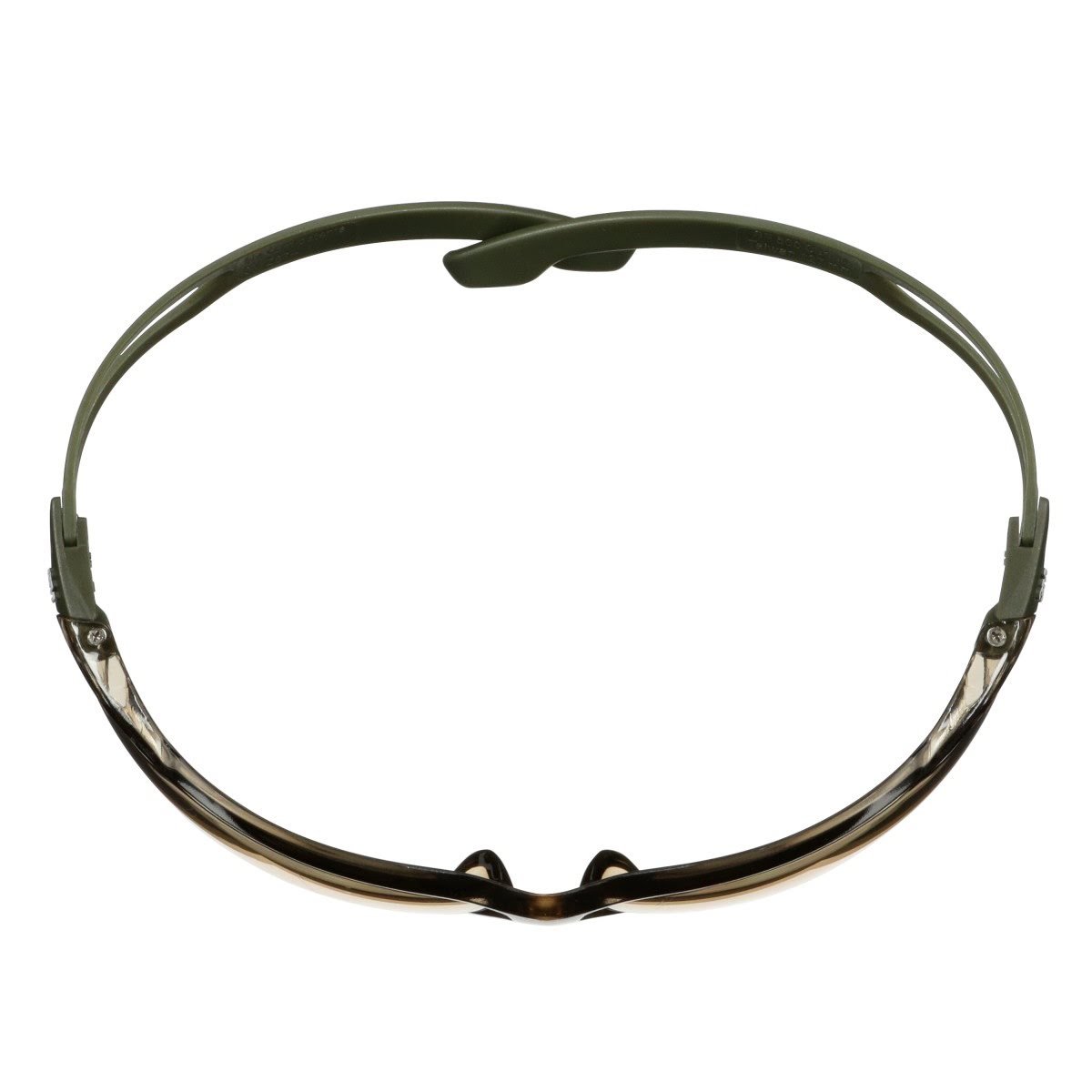 3M SecureFit 500 Series Safety Glasses, Scotchgard Anti Fog Coating, Anti Scratch, Light Brown Lens, Olive Frame, ANSI Z87.1-2020 (SF528SGAF-DGR) (7100239191) - (20Pack) - 10