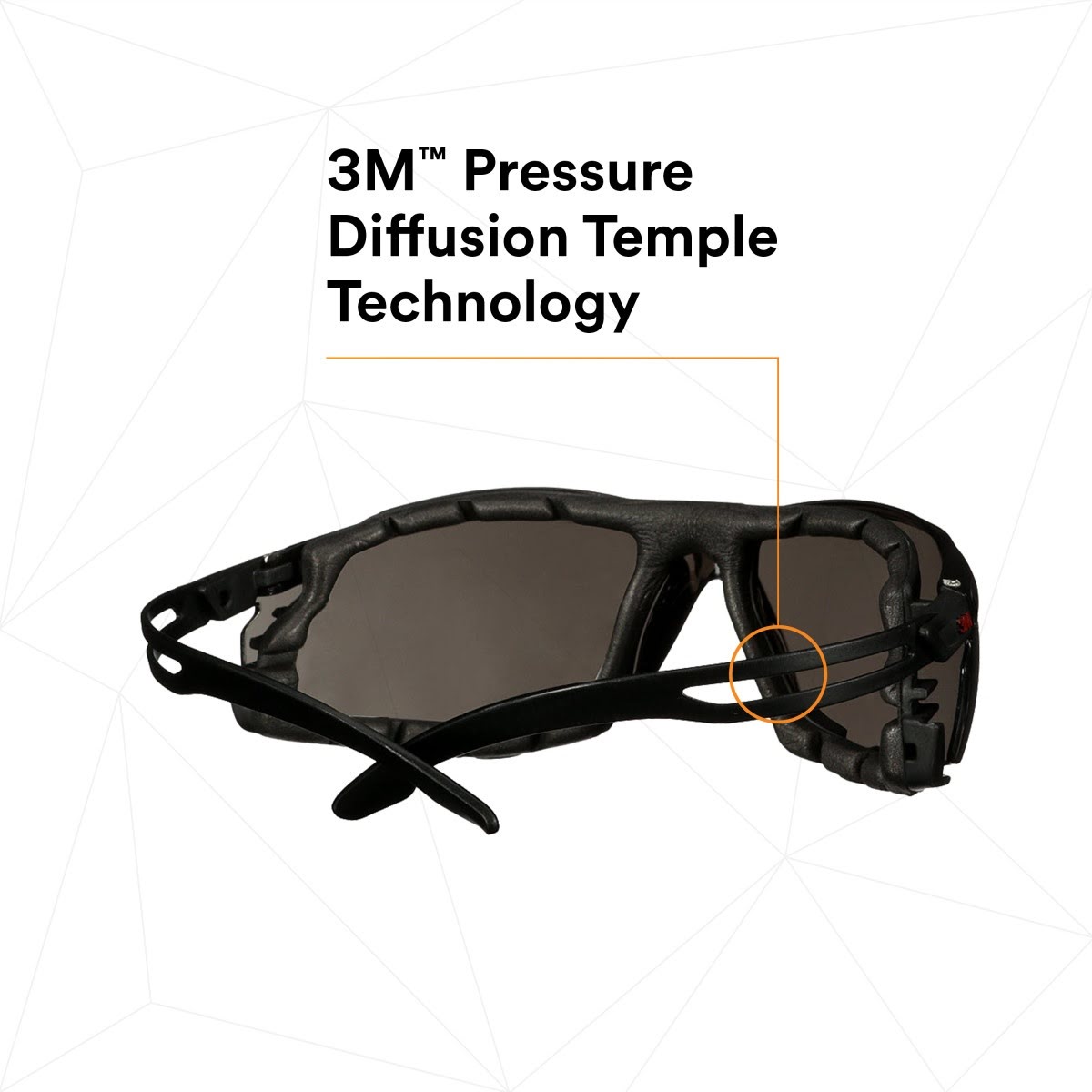 3M SF502SGAF-BLK-FM SecureFit 500 Series Safety Glasses, Gray Lens, Black Frame, Anti-Fog Coating, Anti-Scratch, Foam Gasket (7100239195) - (20 Pack) - 3