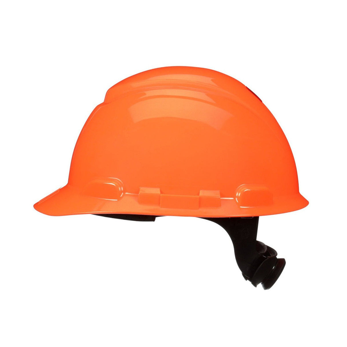 3M H-706SFR-UV SecureFit Orange Non-Vented Cap Style Safety Helmet with Uvicator Sensor, 4-Point Ratchet Pressure Diffusion Suspension, HDPE, ANSI Z89.1 (7100239998) - (20 Pack) - 5