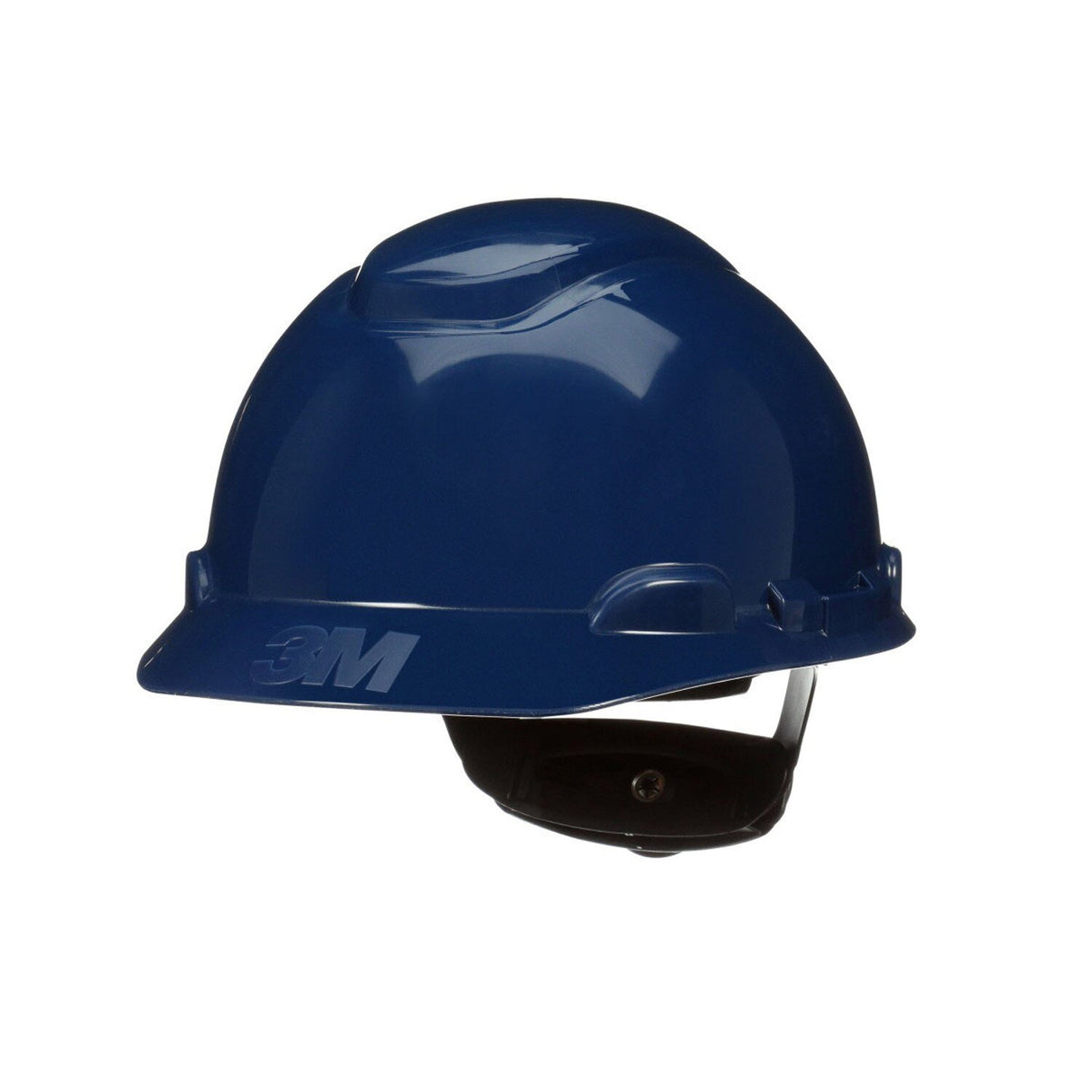 3M H-710SFR-UV SecureFit Navy Blue Non-Vented Cap Style Safety Helmet with Uvicator Sensor, 4-Point Ratchet Suspension, HDPE, ANSI Z89.1 (7100240005) - (20 Pack) - 3