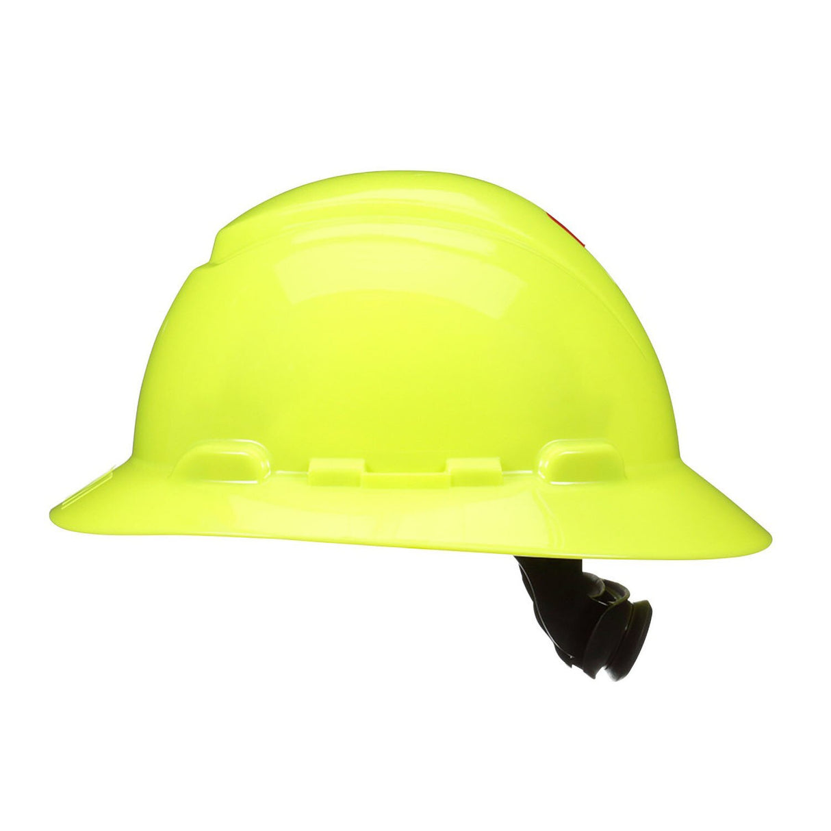 3M 7100240034 SecureFit Full Brim Hard Hat, Hi-Vis Yellow, Non-Vented, 4-Point Pressure Diffusion Ratchet Suspension with UVicator (H-809SFR-UV) (7100240034) - (20Pack) - 5