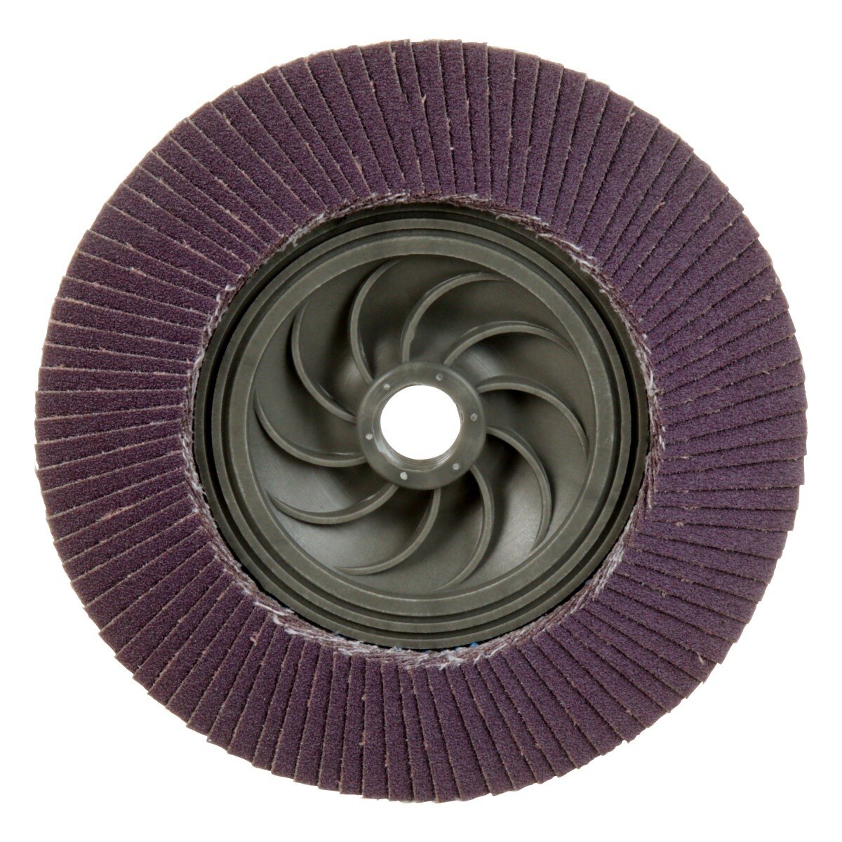 3M 769F Flap Disc, T29 Quick Change, Precision Shaped Ceramic 120 Plus Purple, 5 in x 5/8 in-11 (7100243778) - (250Pack) - 4