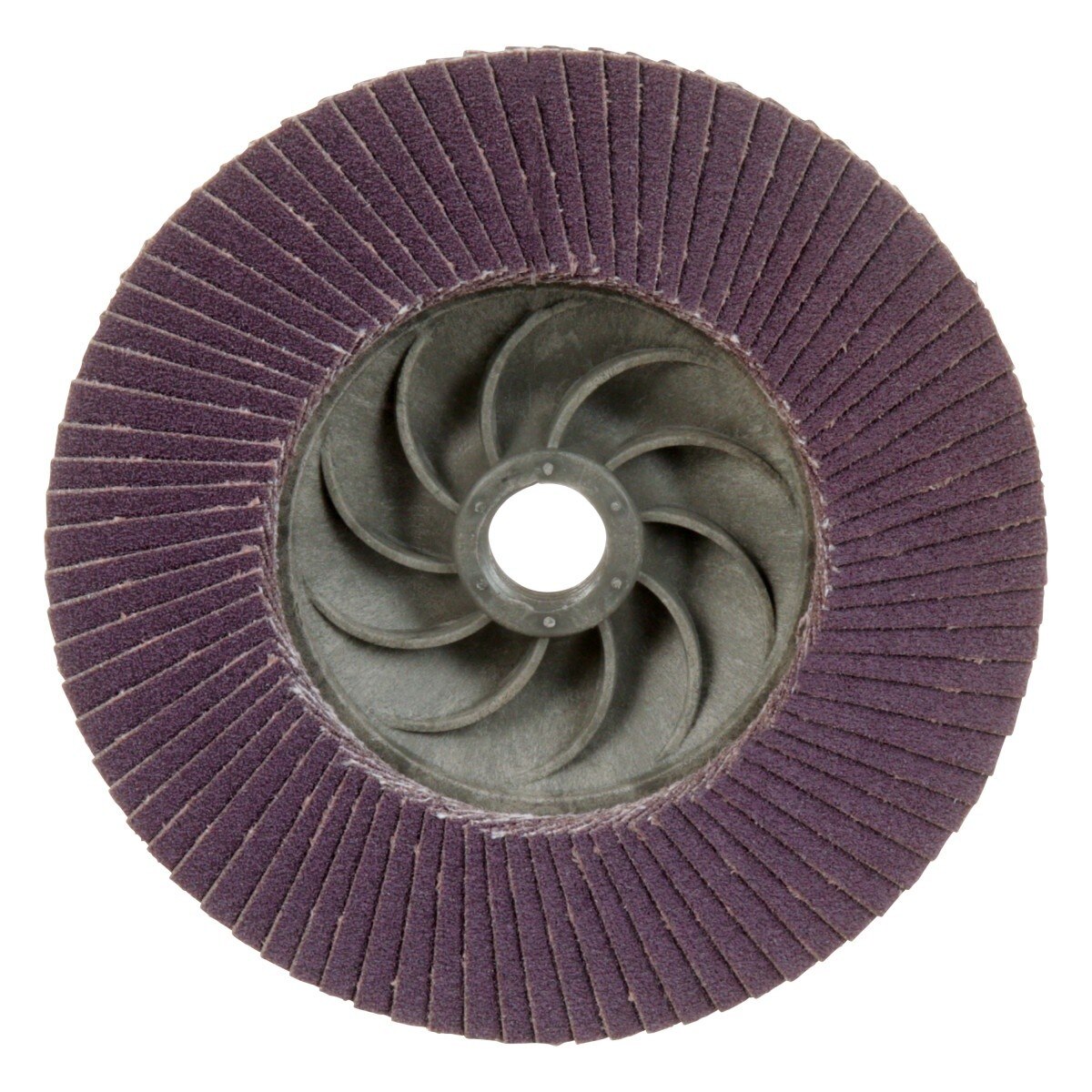 3M 769F Flap Disc, T27 Quick Change, 120 Plus, Purple, 4-1/2 in x 5/8 in-11 (7100243875) - (10Pack) - 5