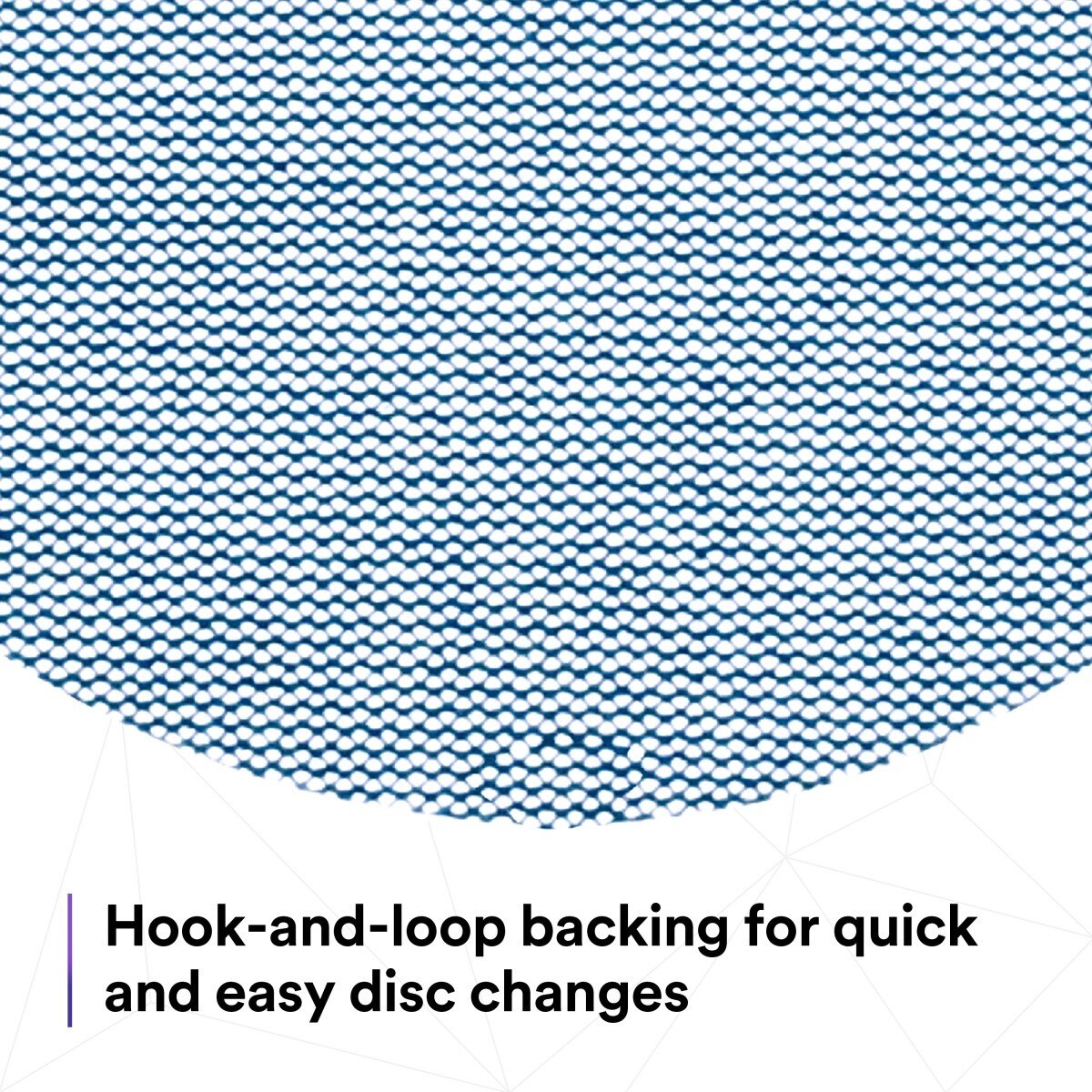 3M 310W Xtract Clean Sanding Net Disc, 320+, Blue, 5 in x NH, Die 500X, Hook and Loop (7100247522) (500 Pack) - 6