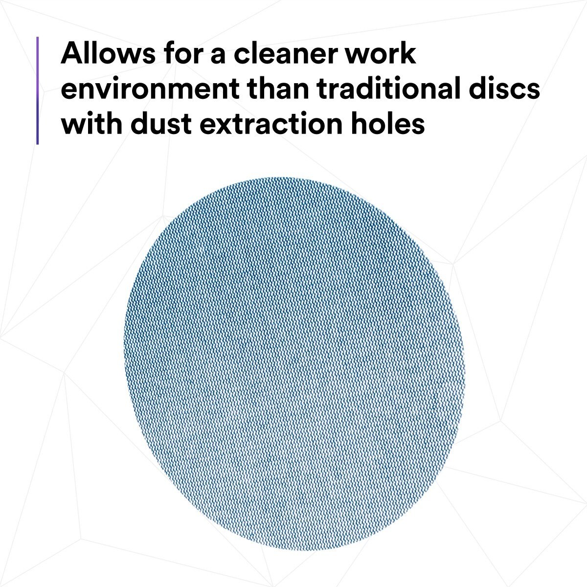 3M 310W Xtract Clean Sanding Net Disc, 180+, 6 in x NH, Die 600Z, Hook and Loop (7100247524) (500 Pack) - 6