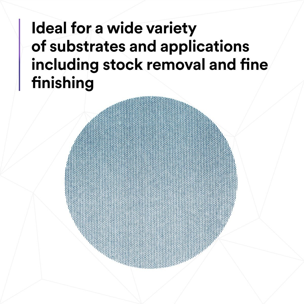 3M 310W Xtract Clean Sanding Net Disc, 180+, 6 in x NH, Die 600Z, Hook and Loop (7100247524) (500 Pack) - 8