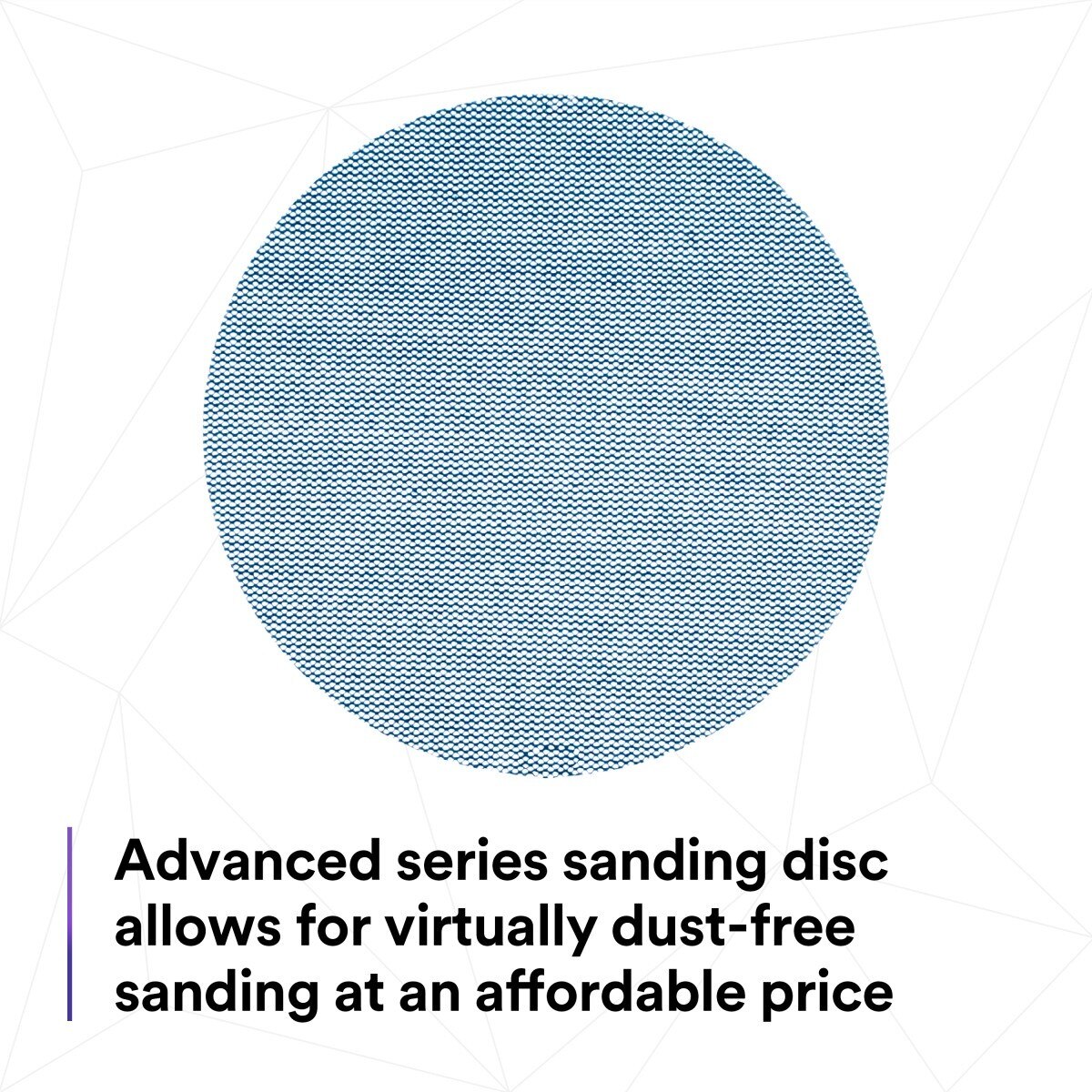 3M 310W Xtract Clean Sanding Net Disc, 220+, 5 in x NH, Die 500X, Hook & Loop, Blue (7100247526) (500 Pack) - 4