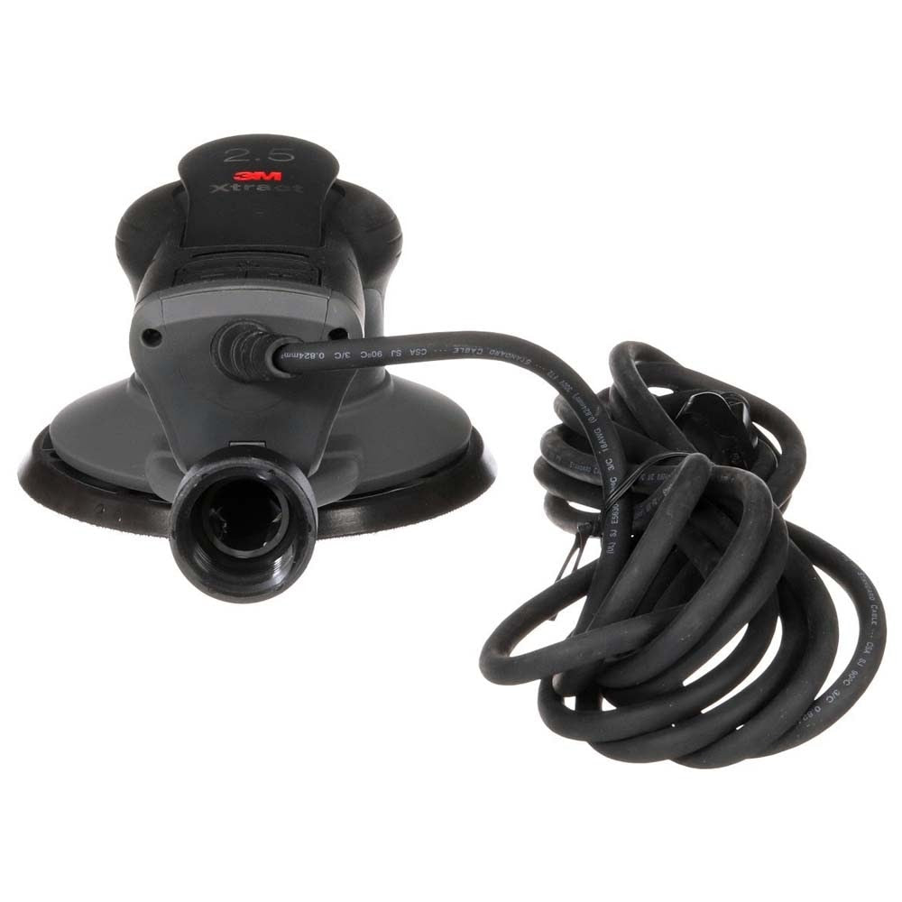 3M 88764 Xtract Electric Random Orbital Sander, 6 in Central Vacuum, 3/32 in Orbit, 110V 350W (7100254313) - 8