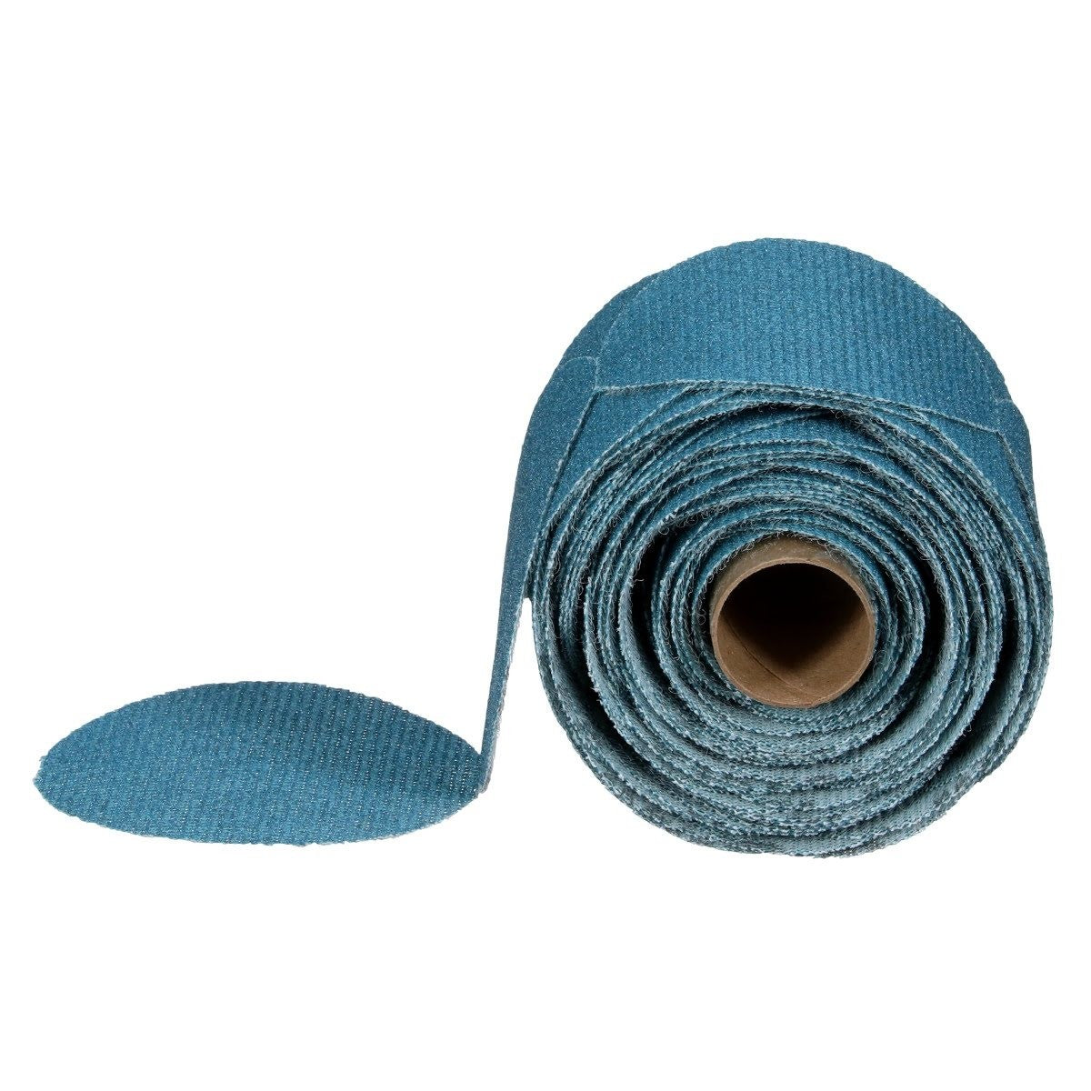 3M Hookit Blue Net Disc Roll, Hook and Loop, Aluminum Oxide 120 Grit, Blue, 3 in, 100 Discs per Roll (36450) (7100254365) - 8