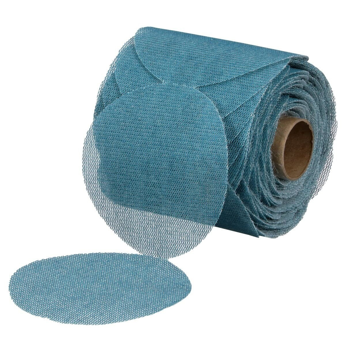 3M 310W Blue Net Disc Roll Hookit, 220 Grit, Blue, 3 in, 100 Discs per Roll (36453) (7100254368) - (8Pack)