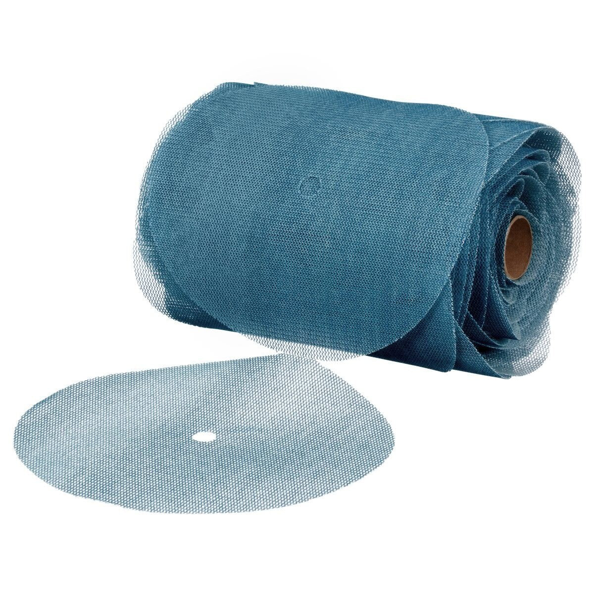 3M 310W Hookit Blue Net Disc Roll, 6 in, 320+ Grade, Blue, 100 Discs per Roll (36426) (7100254373) - (8Pack)