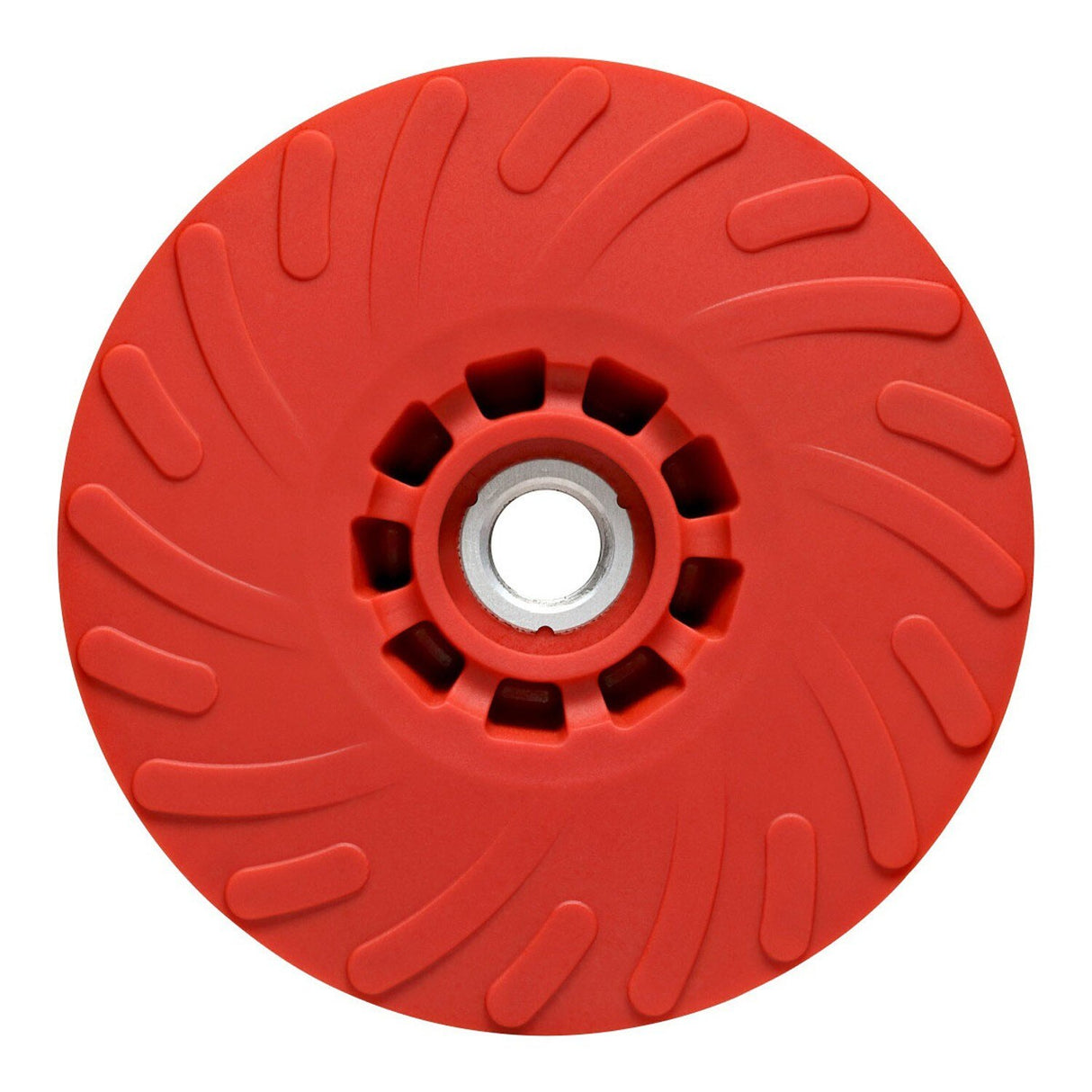 3M Disc Back-up Pad Ribbed, Extra Hard, Red, 4-1/2 in, One Piece (88655) (7100258731) - (10Pack) - 4