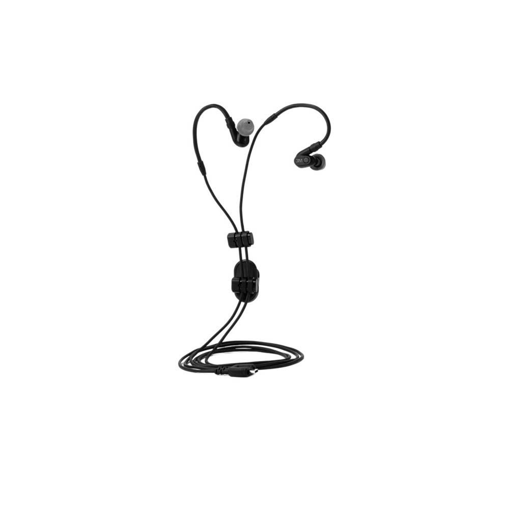 3M PIC-100 NA PELTOR Professional In-Ear Communication Headset, Close-Connect Wireless Technology, VOX Hands-Free, Full-Duplex with In Ear Speech Microphone and 6 Channels, One Size, Yellow/Black (7100262767) - 4