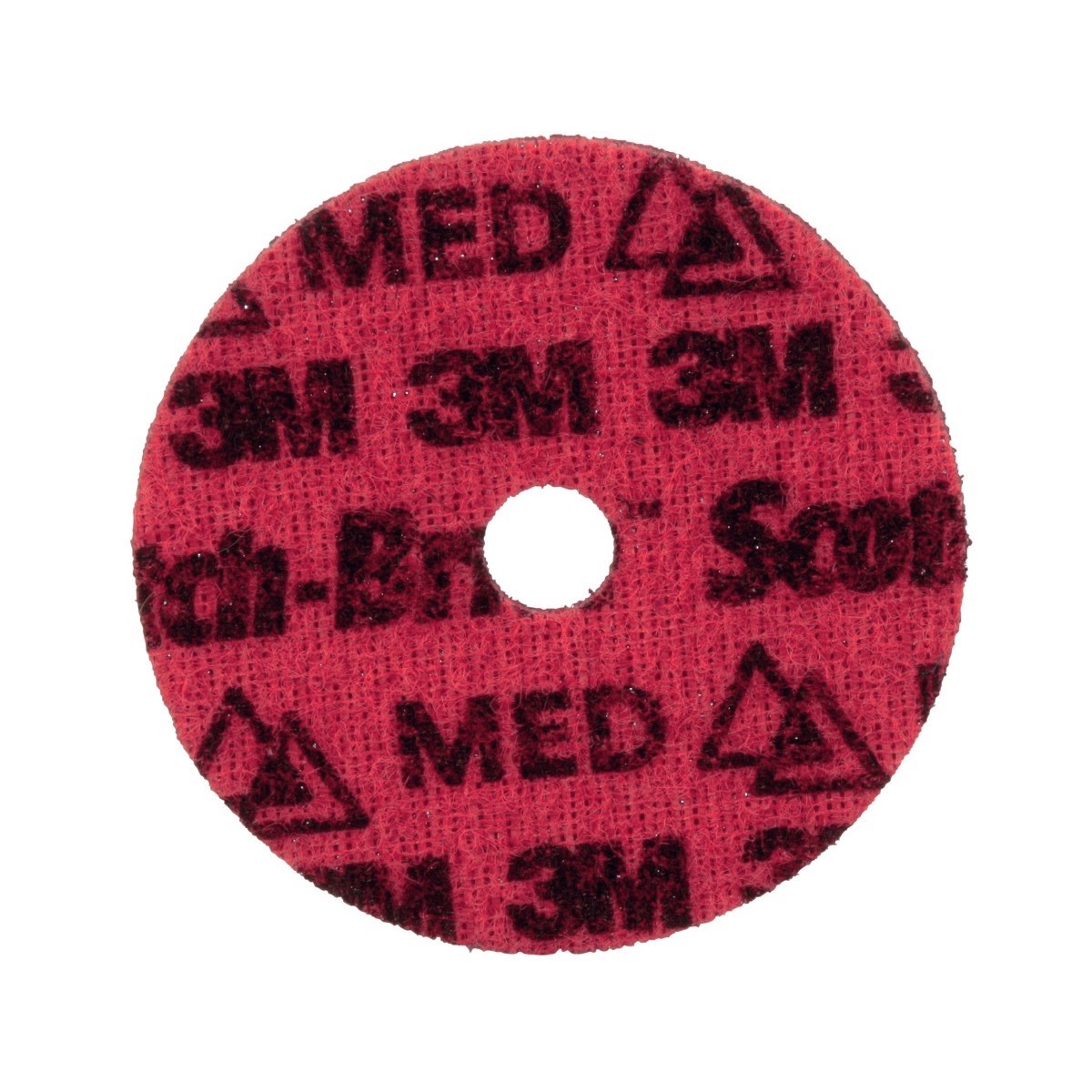 3M PN-DH Scotch-Brite Precision Surface Conditioning Disc, Medium, 4 in x 5/8 in (7100263649) (100 Pack)
