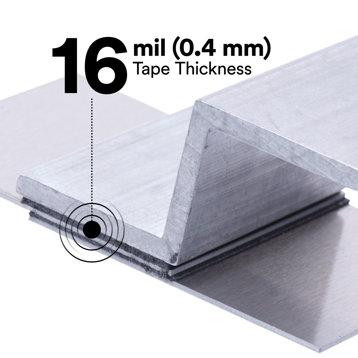 3M RP+040GF VHB Tape, Gray, 1/2 in x 36 yd, 16 mil, Film Liner (7100273169) (18 Pack) - 4