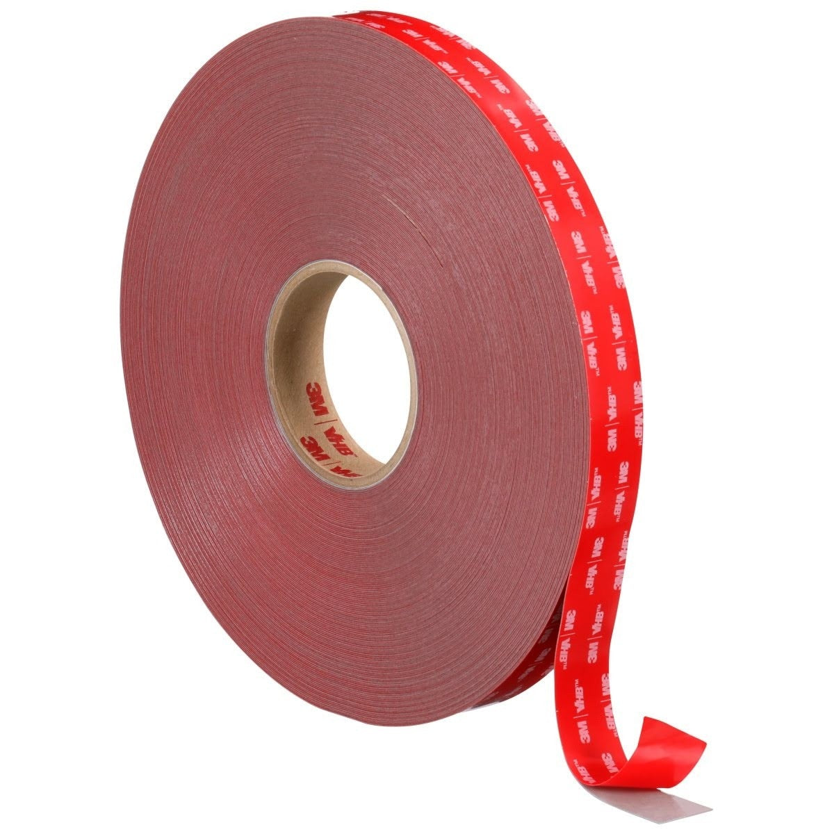 3M RP+080GF VHB Tape Double Sided Acrylic Foam Gray 1 in x 36 yd 32 mil Film Liner (7100273255) (9 Pack) - 2
