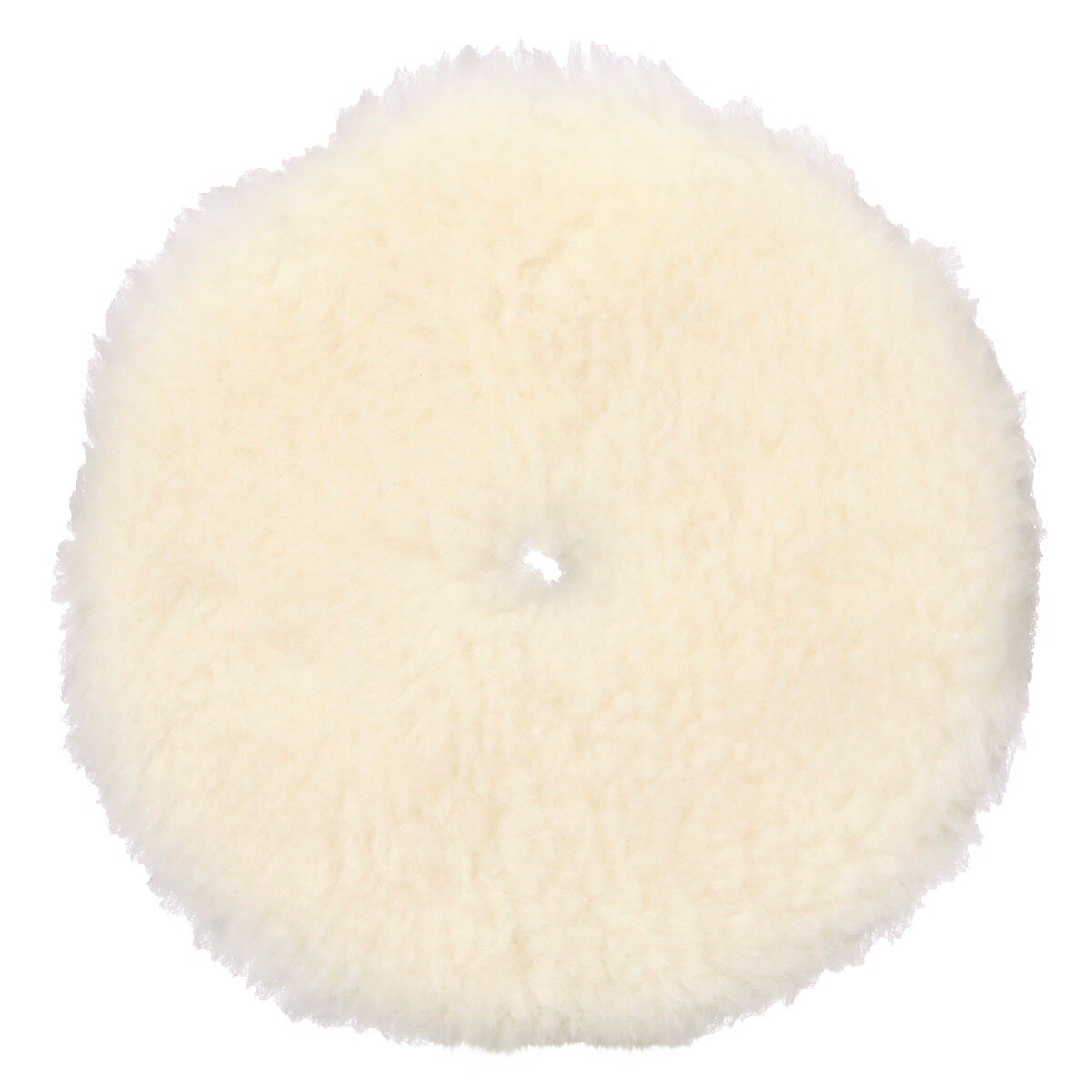 3M 34121 Hookit Random Orbital Medium Wool Compounding Pad, White, 5 in x 130 mm (7100276848) (12 Pack)