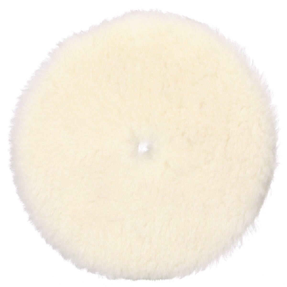 3M 34125 Hookit Random Orbital Medium Wool Compounding Pad, White, 6 in (150 mm) (7100276850) (12 Pack)