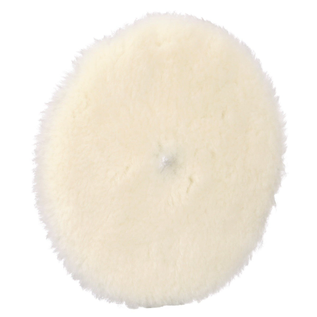 3M 34125 Hookit Random Orbital Medium Wool Compounding Pad, White, 6 in (150 mm) (7100276850) (12 Pack) - 3