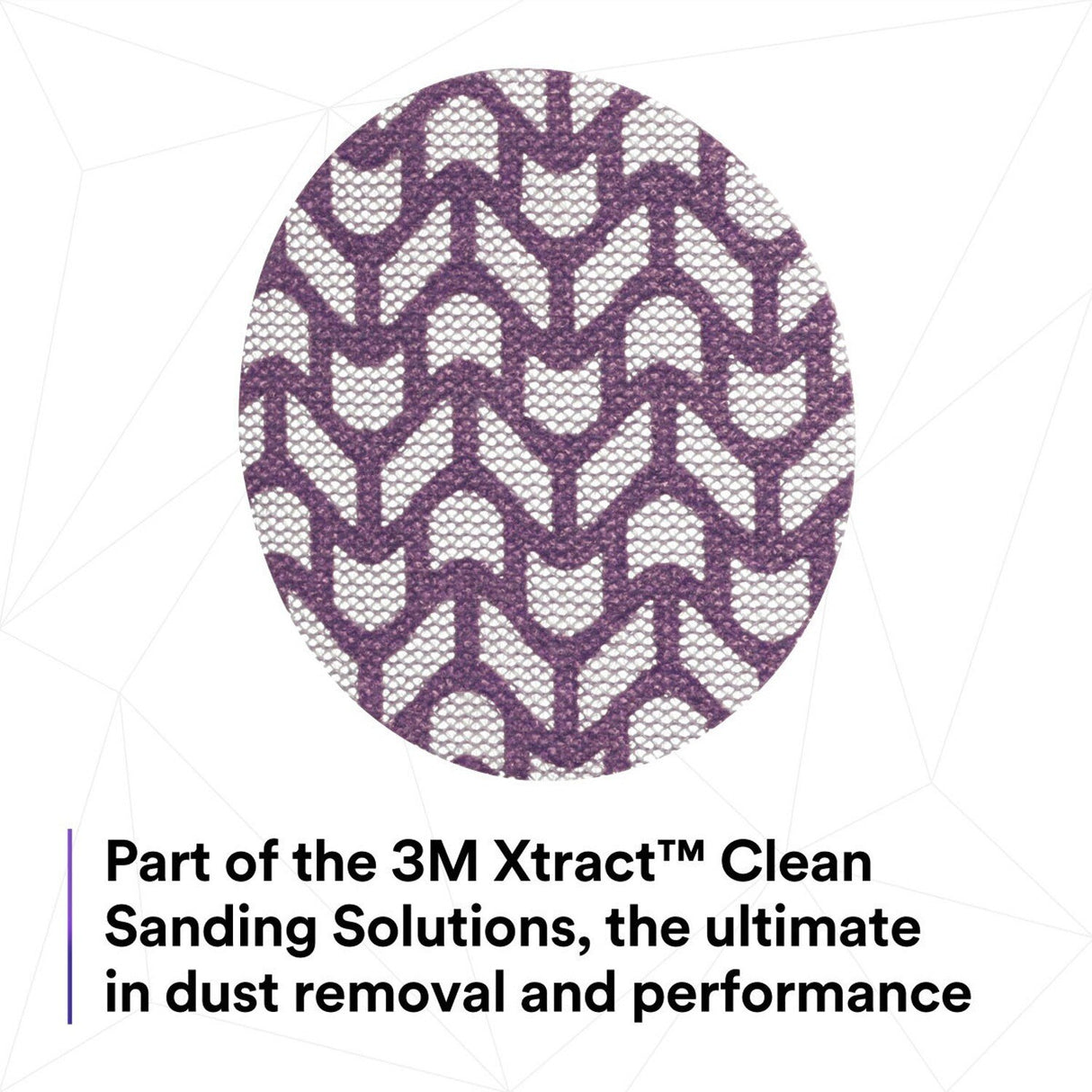 3M 710W 88485 Cubitron II Hookit Clean Sanding Net Disc, 80+, Purple, 3 in, Die 300V (7100287538) (300 Pack) - 7