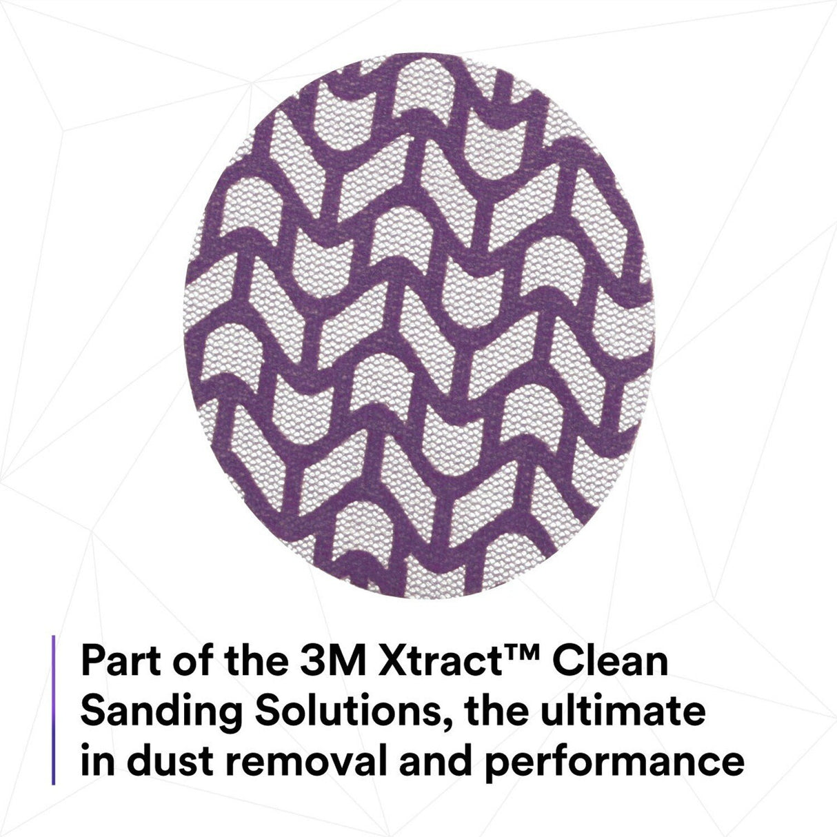 3M 710W Cubitron II Hookit Clean Sanding Net Disc, 240+, 3 in x NH, Die 300V, Purple (7100287826) (300 Pack) - 6